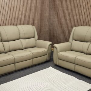 Melbourne leather power recliner set